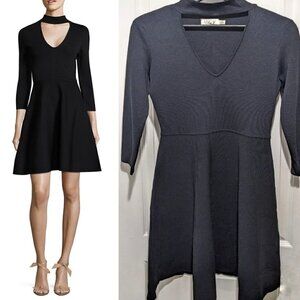 Eliza J | Cut-Out Fit-and-Flare Choker Dress